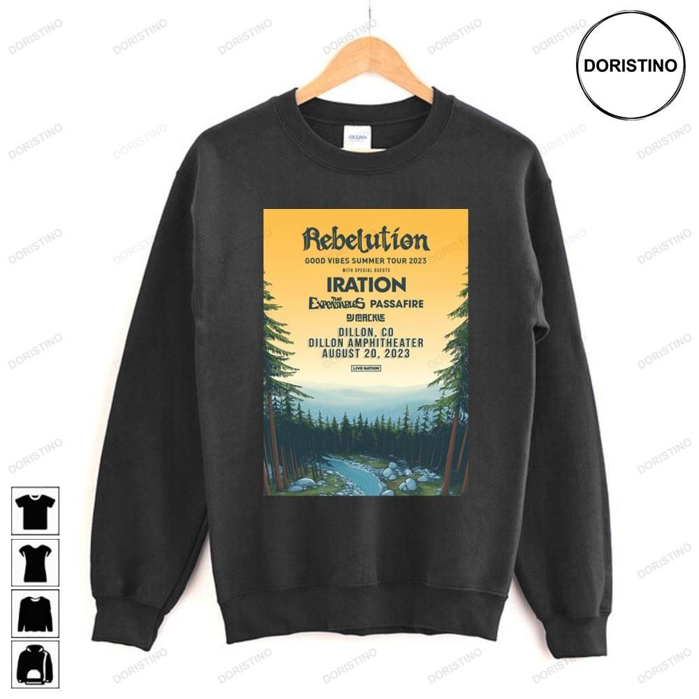 Good Vibes Summer Tour 2023 Rebelution Awesome Shirts